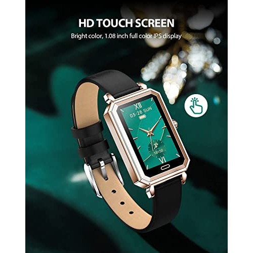 2021 Smart Watches for Women, Fitness Tracker with Blood Pressure Heart Rate ...