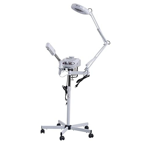 3 in 1 Facial Steamer with 5X Magnifying Lamp Face Steamer Humidifier Vaporiz...