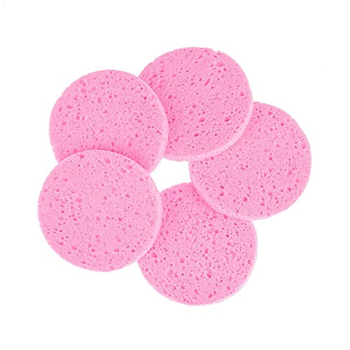 5Pcs Portable Exfoliator Cleanup Makeup Tool Face Wash Pad Body Facial Cleane...