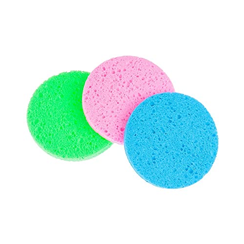 5Pcs Portable Exfoliator Cleanup Makeup Tool Face Wash Pad Body Facial Cleane...