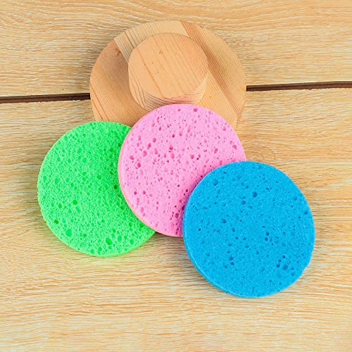 5Pcs Portable Exfoliator Cleanup Makeup Tool Face Wash Pad Body Facial Cleane...