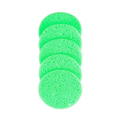5Pcs Portable Exfoliator Cleanup Makeup Tool Face Wash Pad Body Facial Cleane...