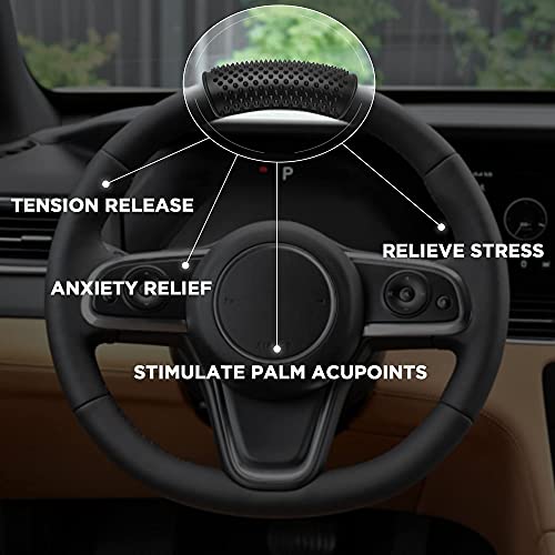 ACUWHEEL Acupressure Hand Massager Steering Wheel Grip - Traffic Stress Relief