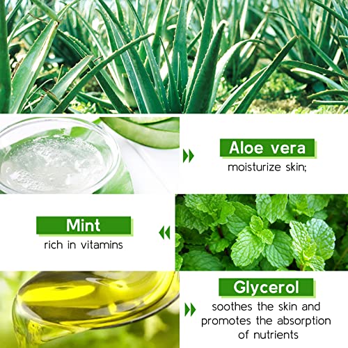 Aloe Vera Peel Off Blackhead Remover Mask - Peel Off Face Masks Whitehead Rem...