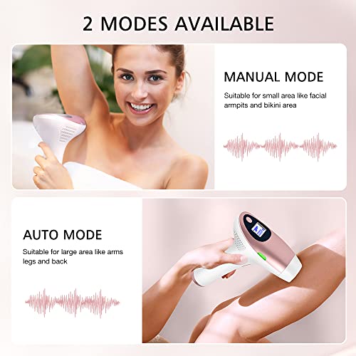 At Home IPL Laser Hair Removal Device for Women Permanent Professional Epilat...