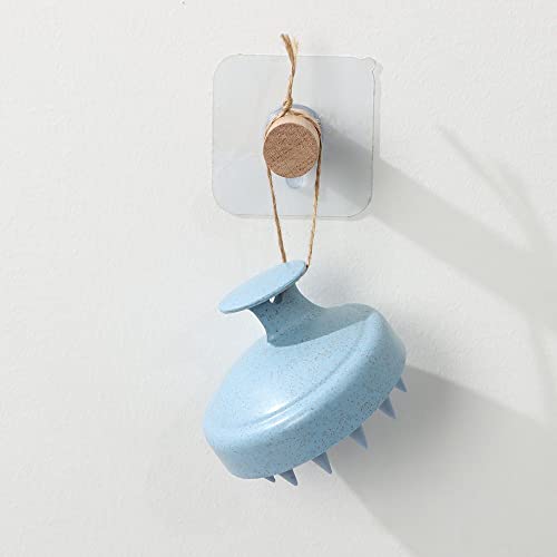 Bath Care Hair Root Spa Scalp Shower Brush Scalp Massage Comb Silicone Head B...