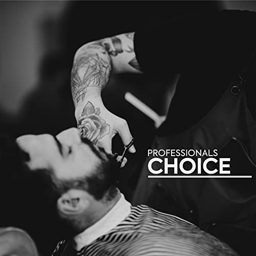 BROSTACHE German Beard and Mustache Stainless Steel Scissors 5" ,2 Combs,1 Le...