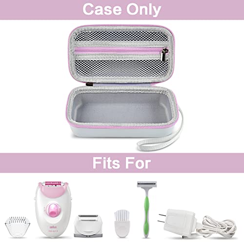 Case Compatible with Braun Epilator Silk-epil 3 3-270, Storage for Hair Remov...