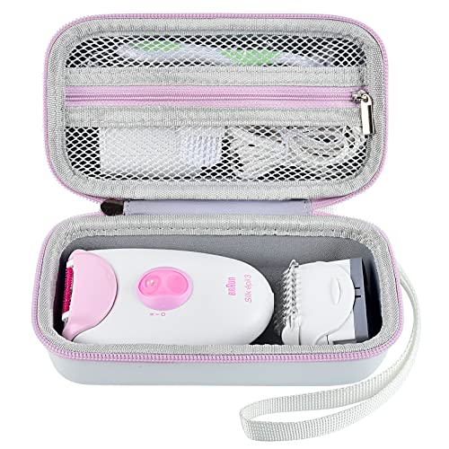 Case Compatible with Braun Epilator Silk-epil 3 3-270, Storage for Hair Remov...