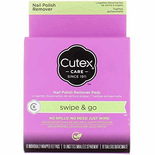 Cutex Swipe and Go Nail Polish Remover Pads (Pack of 2)