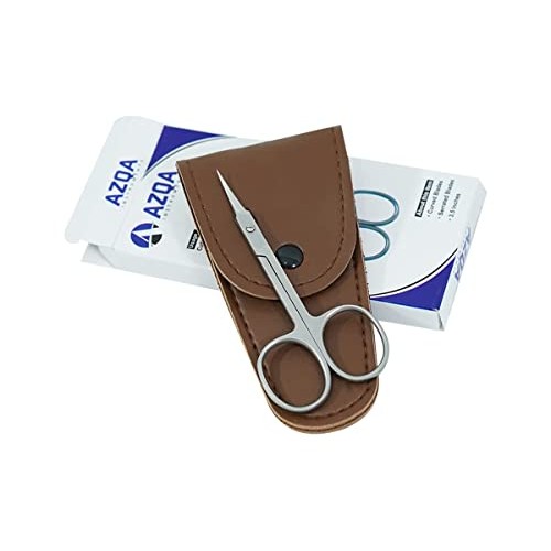 Cuticle scissors extra fine curved blade- nail scissor curved multipurpose sm...