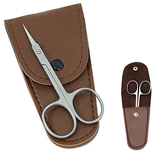 Cuticle scissors extra fine curved blade- nail scissor curved multipurpose sm...