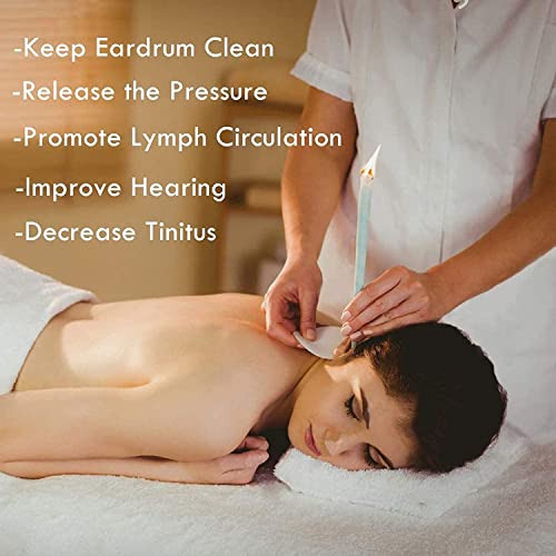 Ear Wax Removal Set of 40 Hearing Massager Heared Earwax Candles Tool Earwax ...