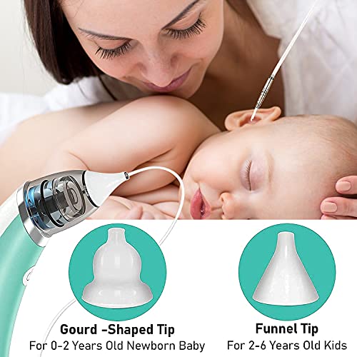 Ear Wax Vacuum Removal, 5 Levels Electric Ear Earwax Sucker Soft Reusable wit...