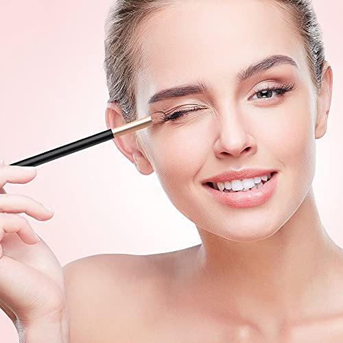 Eye brush set, 5 pieces velvety make-up brushes with synthetic fiber, 10 sets...