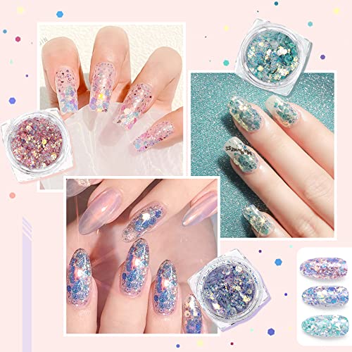 Gel Extension Kit, Poly Nail Gel Kit, 4 Colors*30g Nail Extension Gel, for St...
