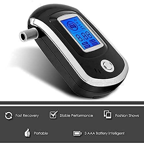 Generic Digital Accurate Police Breath Alcohol Tester Analyzer Detector breat...