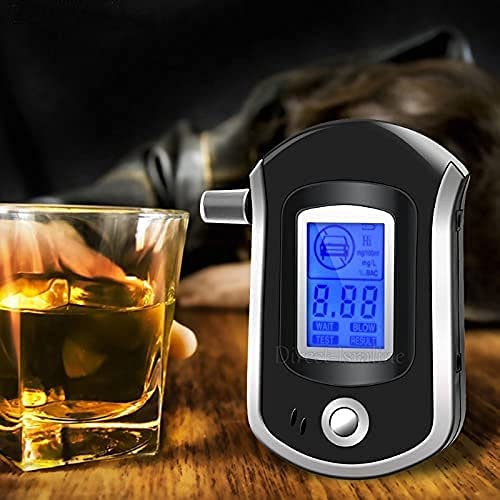 Generic Digital Accurate Police Breath Alcohol Tester Analyzer Detector breat...