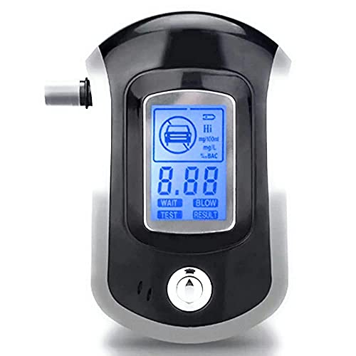Generic Digital Accurate Police Breath Alcohol Tester Analyzer Detector breat...