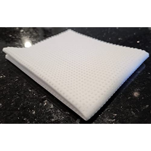 Grippy Textured Non-Slip Microfiber Cleaning Cloth Wipes (6"x7") Premium for ...