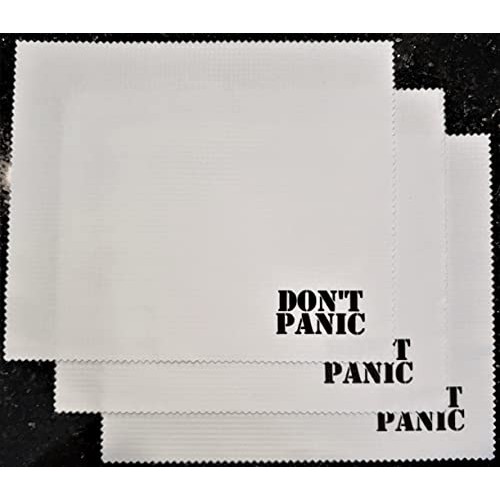 Grippy Textured Non-Slip Microfiber Cleaning Cloth Wipes (6"x7") Premium for ...