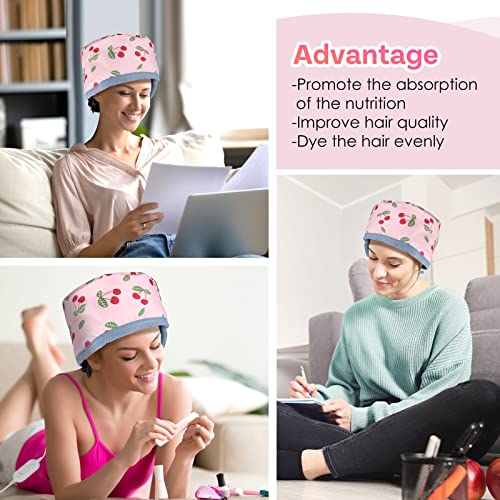 Hair Care Cap, Deep Conditioning Heat Cap 110V, Hair Steamer Cap with Adjusta...