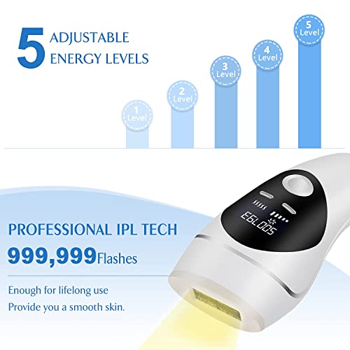 Hair Removal for women and men at home ice cool light Hair removal Device for...