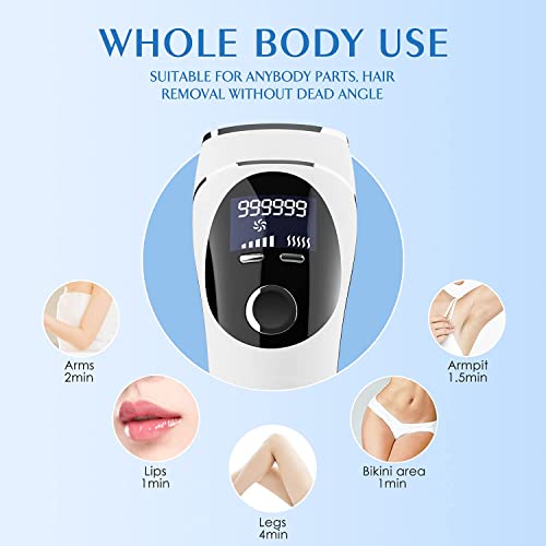 Hair Removal for women and men at home ice cool light Hair removal Device for...