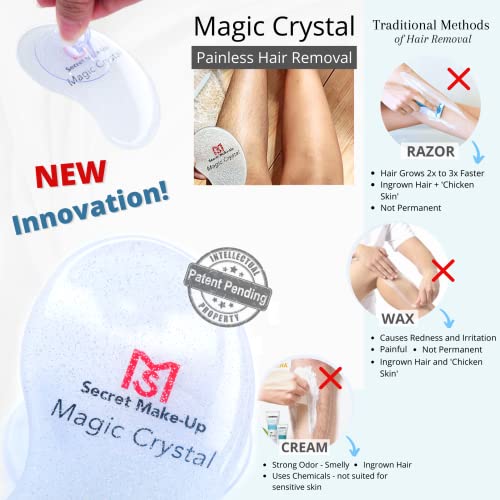 Magic Crystal Painless Hair Remover for Men and Women (New Technology) Fast &...