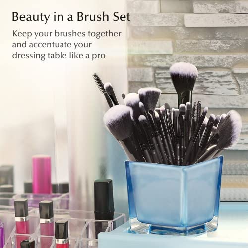 Makeup Brushes, 32 Pcs Premium Synthetic Professional Makeup Brushe Set Essen...