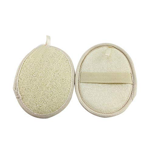 Natural Loofah Sponge Exfoliating, Bath Exfoliating Loofah Pads Natural Luffa...