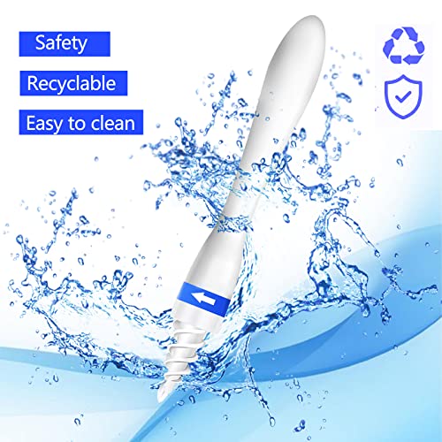 Q-Grips Ear Wax Removal Ear Wax Remover Ear Cleaner, Silicone Soft Spiral Ear...