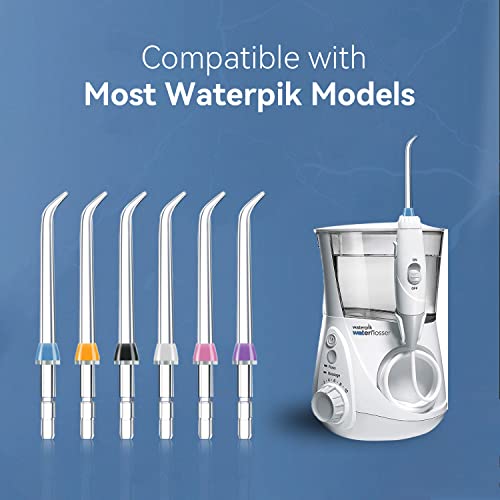 Replacement Tips for Waterpik Water Flosser, Water Pick Replacement Heads, Co...