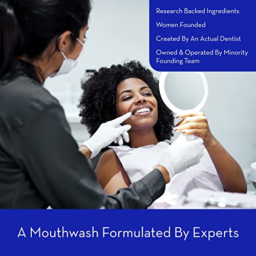 Riven - Probiotic Mouthwash | Cool Mint Anti-Cavity Dry Mouth Plaque Remover,...