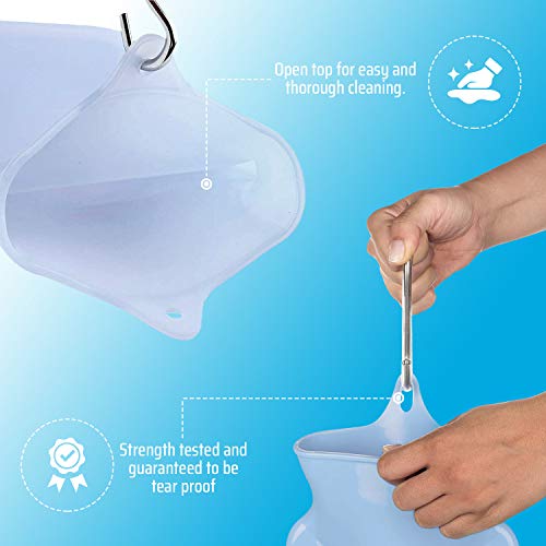 Silicone Enema Kit | Clear Non-Toxic Bag | Reusable Coffee and Water Colon Cl...