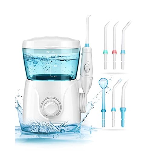 Water Dental Flosser, Oral Irrigator for Teeth/Braces,10 Pressure Levels Wate...