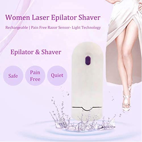 Women Laser Rechargeable Epilator Remover Smooth Touch Hair Removal Instant P...