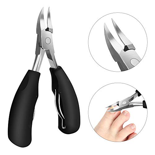 Toenail Clippers, Toenails Trimmer for Ingrown or Thick Nails, Easy Grip Hand...