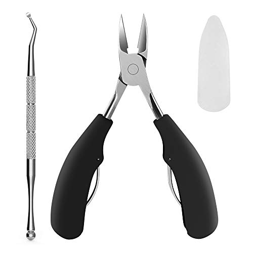 Toenail Clippers, Toenails Trimmer for Ingrown or Thick Nails, Easy Grip Hand...