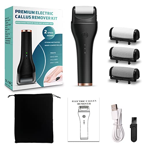 Electric Callus Remover for Feet Rechargeable, Professional Feet Callous Remo...