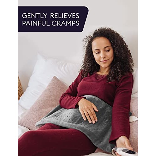 GENIANI Extra Large Electric Heating Pad for Back Pain and Cramps Relief - Au...