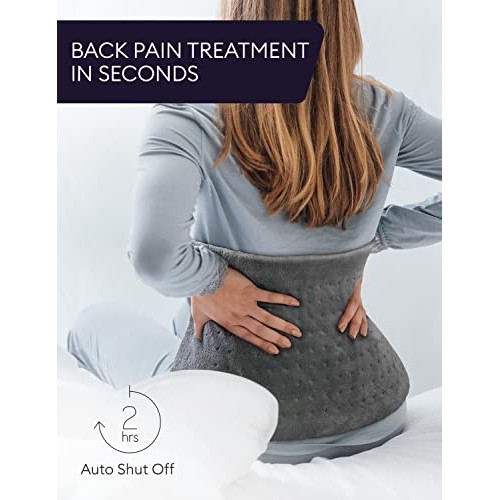 GENIANI Extra Large Electric Heating Pad for Back Pain and Cramps Relief - Au...