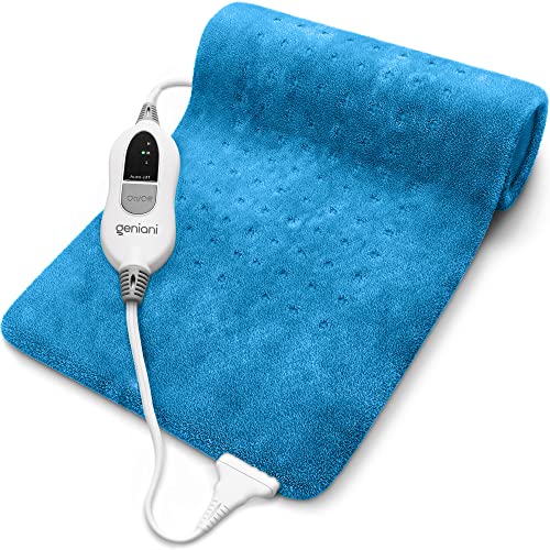 GENIANI Extra Large Electric Heating Pad for Back Pain and Cramps Relief - Au...