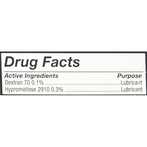 GenTeal Tears Lubricant Eye Drops, Moderate Liquid Drops, 36 Sterile, Single-...