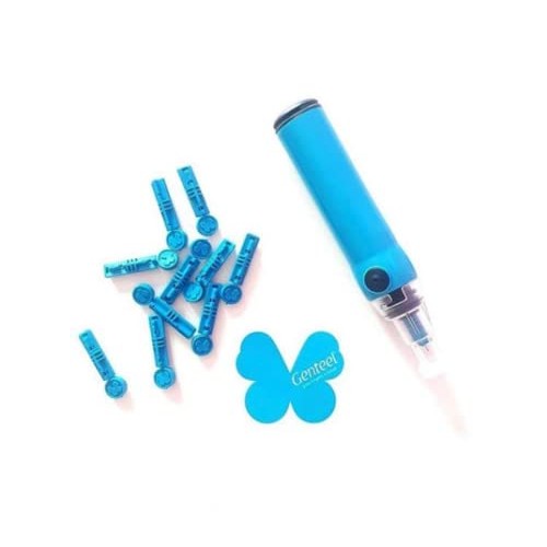 Genteel | Butterfly Touch Lancets | Polished | Smooth & Pain Free | Stainless...