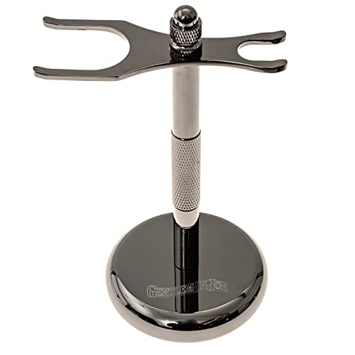 Gentleman Jon Deluxe Wet Shave Kit | Includes 8 Items: Safety Razor, Badger H...