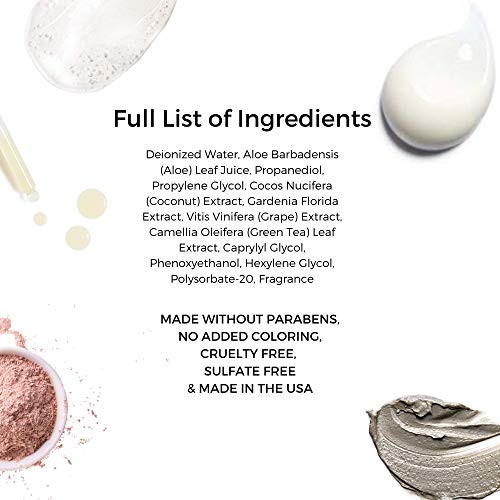 Coconut Facial Mist & Makeup Setting Spray by Georgette Klinger - Long Lastin...