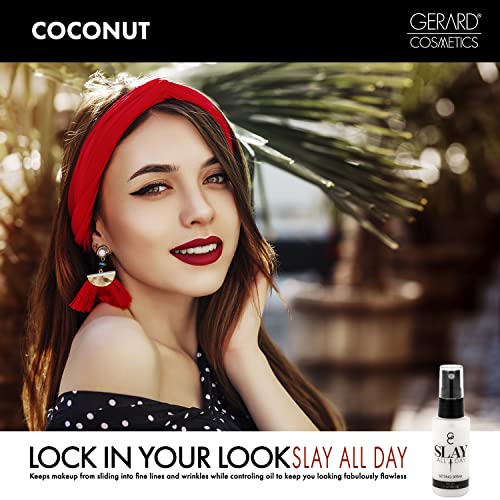 Gerard Cosmetics Makeup Setting Spray Mini (Coconut) | Slay All Day Scented M...
