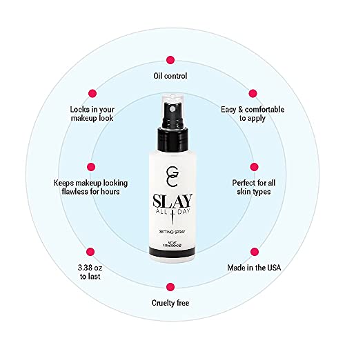 Gerard Cosmetics Slay All Day Makeup Setting Spray | Coconut Scented | Matte ...