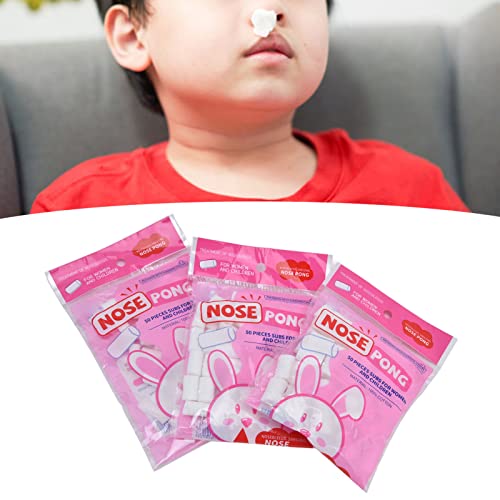 Nose Cotton Rolls, Rolled Cotton Balls 3 Bags 3 Different Sizes for Home Use ...